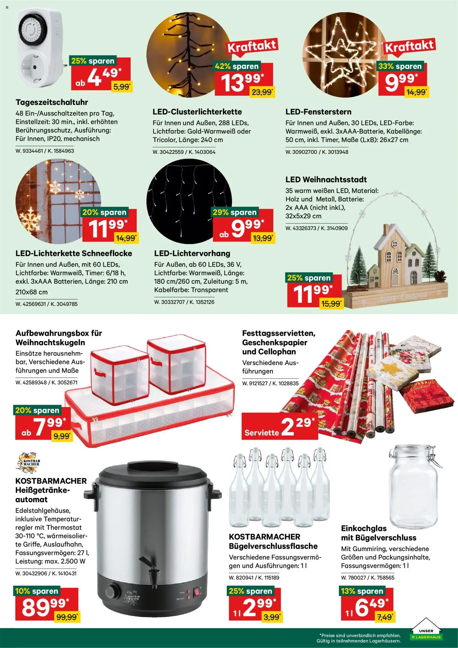 Lagerhaus Flugblatt gültig ab 18.11.2025 | Seite: 3 | Produkte: Batterie