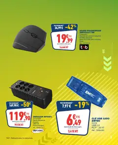 Bureau Vallée - Prévisualisation de Bureau Vallée catalogue valide à partir de 22.02.2026 | Page: 3 | Produits: Souris, USB, Clé, Piles