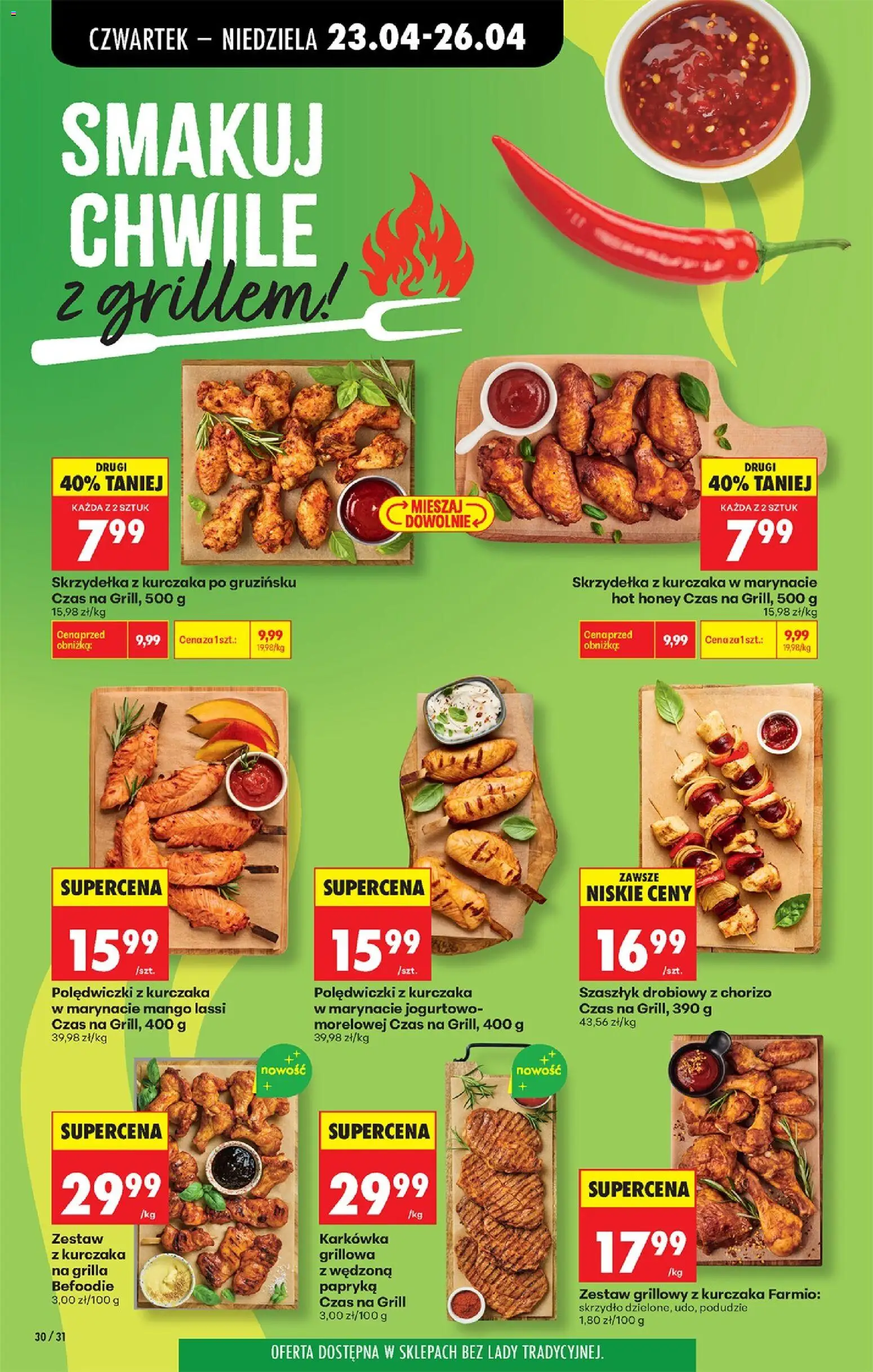 Biedronka Polsko leták - Codziennie niskie ceny od 23.04.2026 | Strana: 46 | Produkty: Mango, Mango lassi, Chorizo