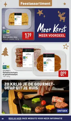 Aldi - Folder week 51 - Voorbeeld van een folder van Aldi, geldig van 15.12.2025 | Pagina: 30 | Producten: Gehakt, Schnitzel, Gewicht, Geur