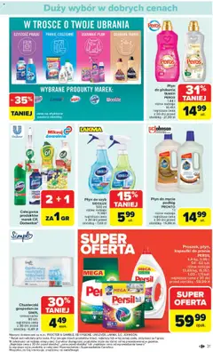 Carrefour Gazetka od 09.06.2025 | Strona: 33 | Produkty: Ubrania, Vanish, Płyn do mycia podłóg, Persil