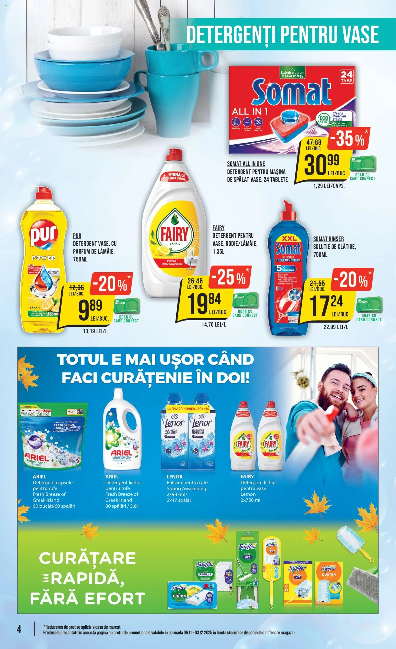 Noul catalog Mega Image – valabil de la 06.11.2025 | Pagină: 4 | Produse: Parfum, Balsam, Yorgan, Detergent