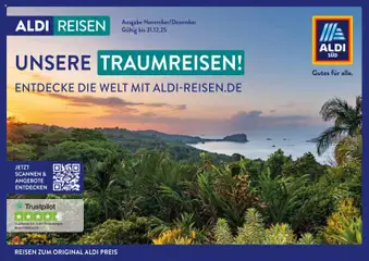 Aldi Reisen Unsere Traumreisen ab 01.11.2025 gültig