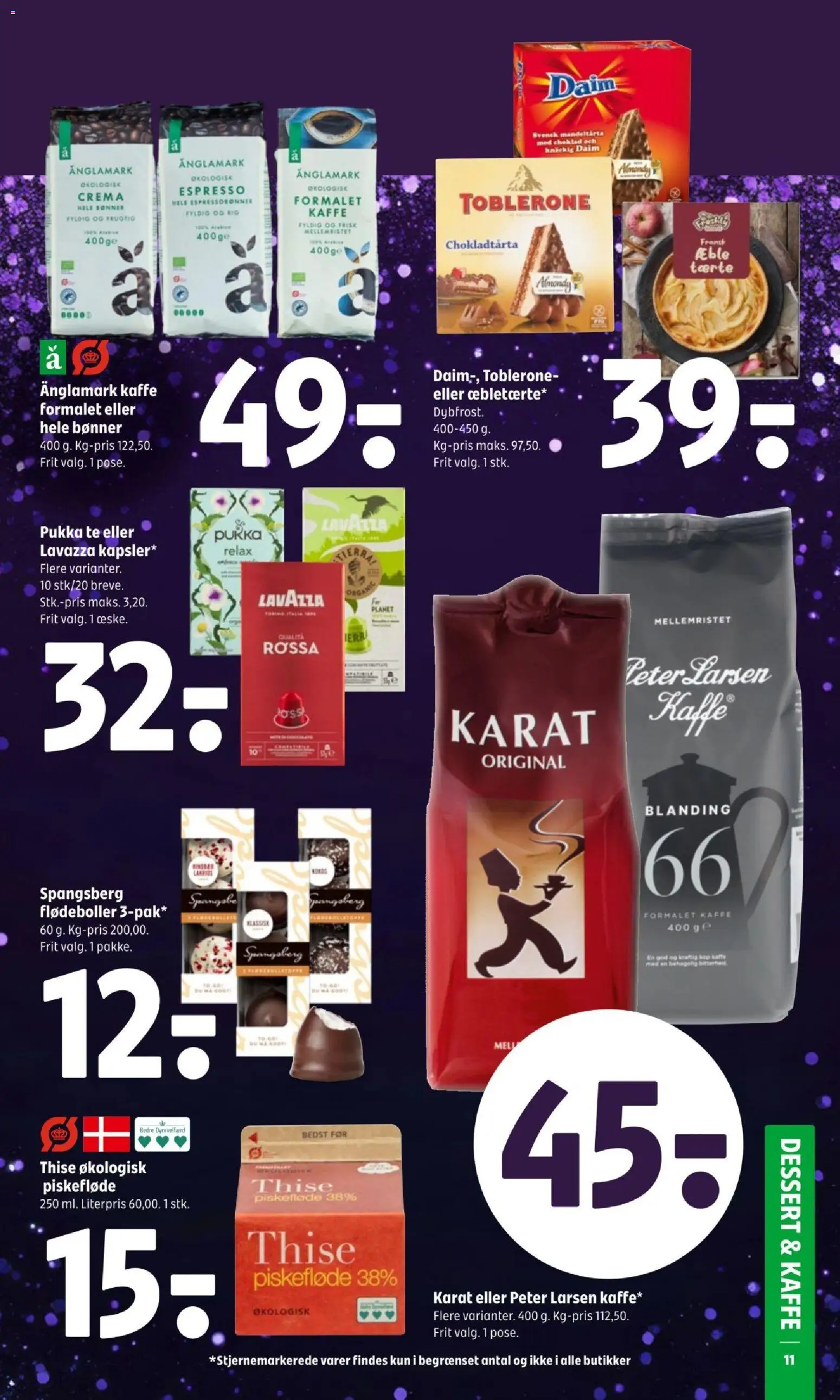 Coop 365 tilbudsavis – gyldig fra 27.12.2025 | Side: 13 | Produkter: Kaffe, Te, Flødeboller, Bønner