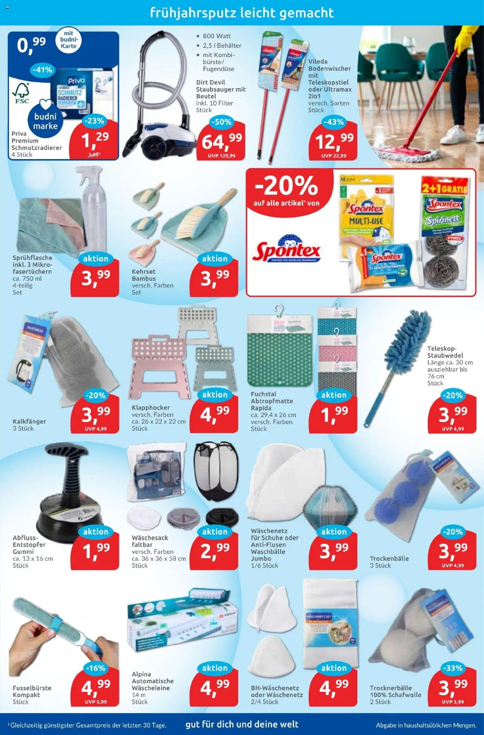 Budni Prospekt – gültig ab 12.01.2026 | Seite: 7 | Produkte: Staubsauger