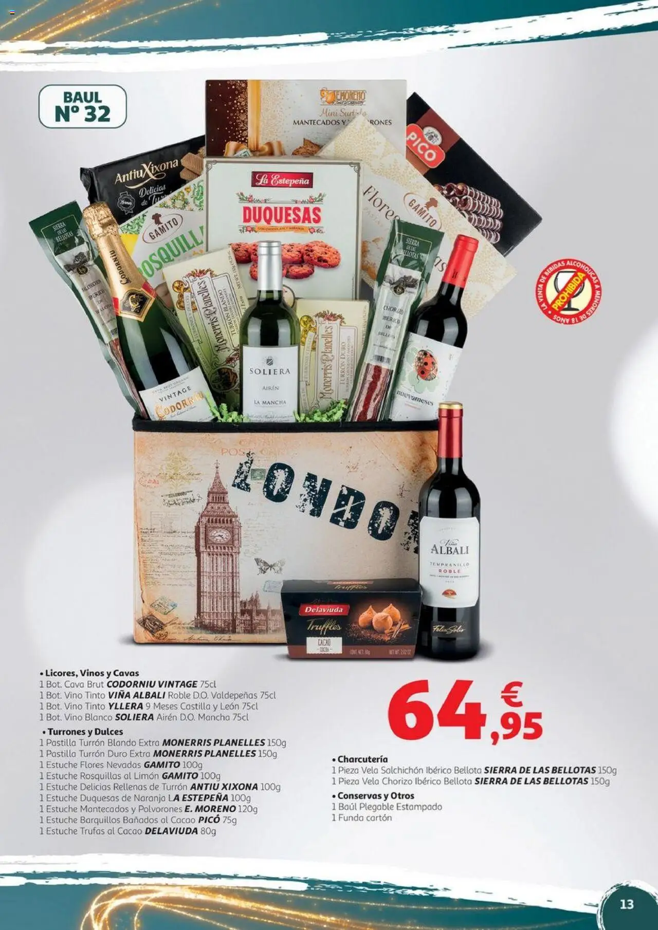 Alcampo - Alicante y Murcia │ válido desde el 06.11.2025 | Página: 13 | Productos: Vino, Vela, Funda, Φρυγανιές σικάλεως