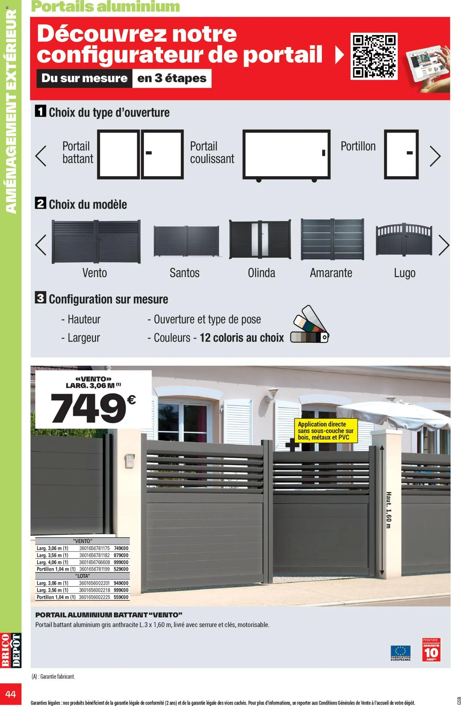 {H1} | Page: 44 | Produits: Portail, Livre