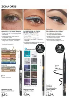 Vista previa DELINEADOR DE OJOS EN GEL POWER STAY, 24 horas, resistente al agua, roces y sudor, fórmula súper suave, puede combinarse para lograr un acabado ahumado, crea líneas atrevidas y nítidas para una definición sorprendente válido desde el 01.04.2026 | Página: 52 | Productos: Delineador de ojos, Delineador, Chocolate