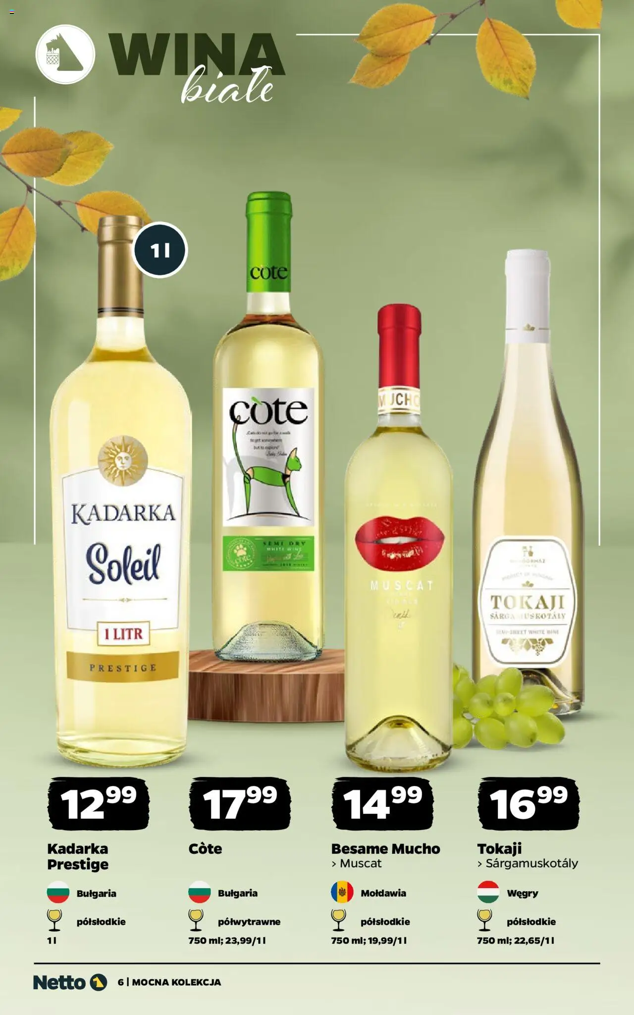 Netto gazetka - Wina od 29.09.2025 | Strona: 6