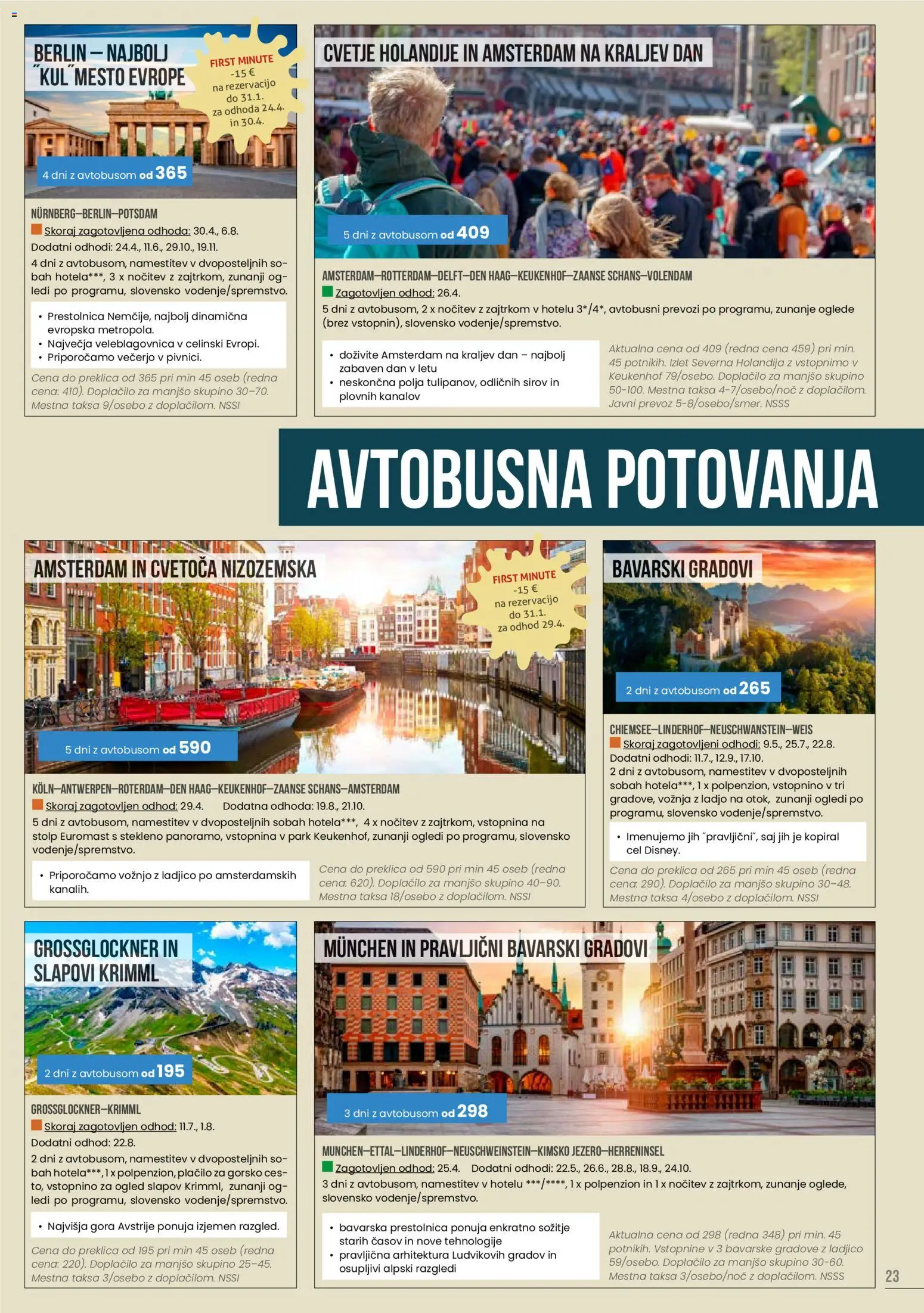 Novi Sonček katalog ponudbe – veljaven od 15.01.2026 | Stran: 23 | Izdelki: Cvetje