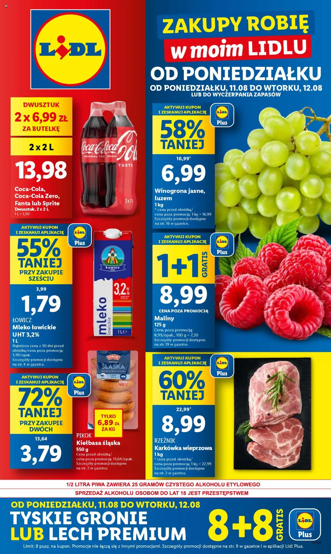 Lidl Gazetka od 11.08.2025 | Strona: 1