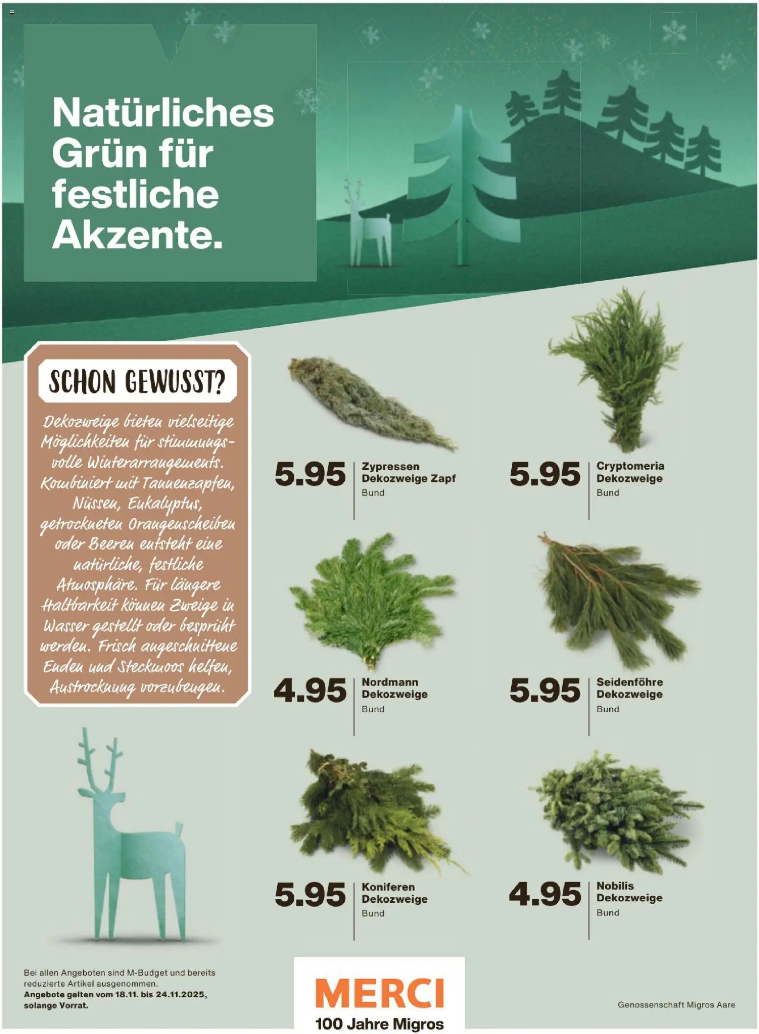 Migros Magazin – gültig ab 17.11.2025 | Seite: 50 | Produkte: Wasser