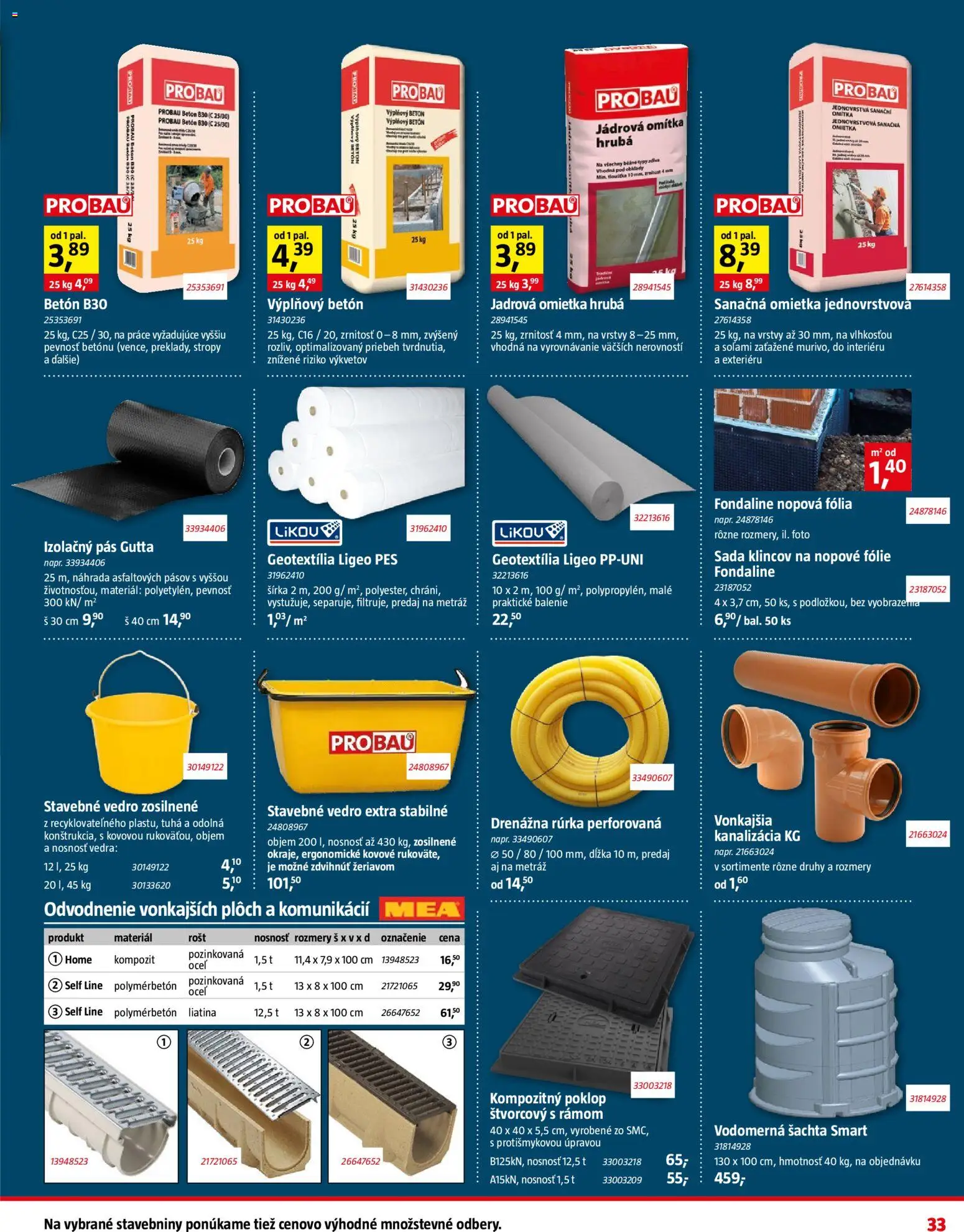 Nové Bauhaus akcie – leták je platný od 07.04.2026 | Strana: 33 | Produkty: Pás, Rošt