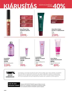 Katalógus AVON 2026 februári - amely érvényes a következő dátumtól: 01.02.2026 | Oldal: 162