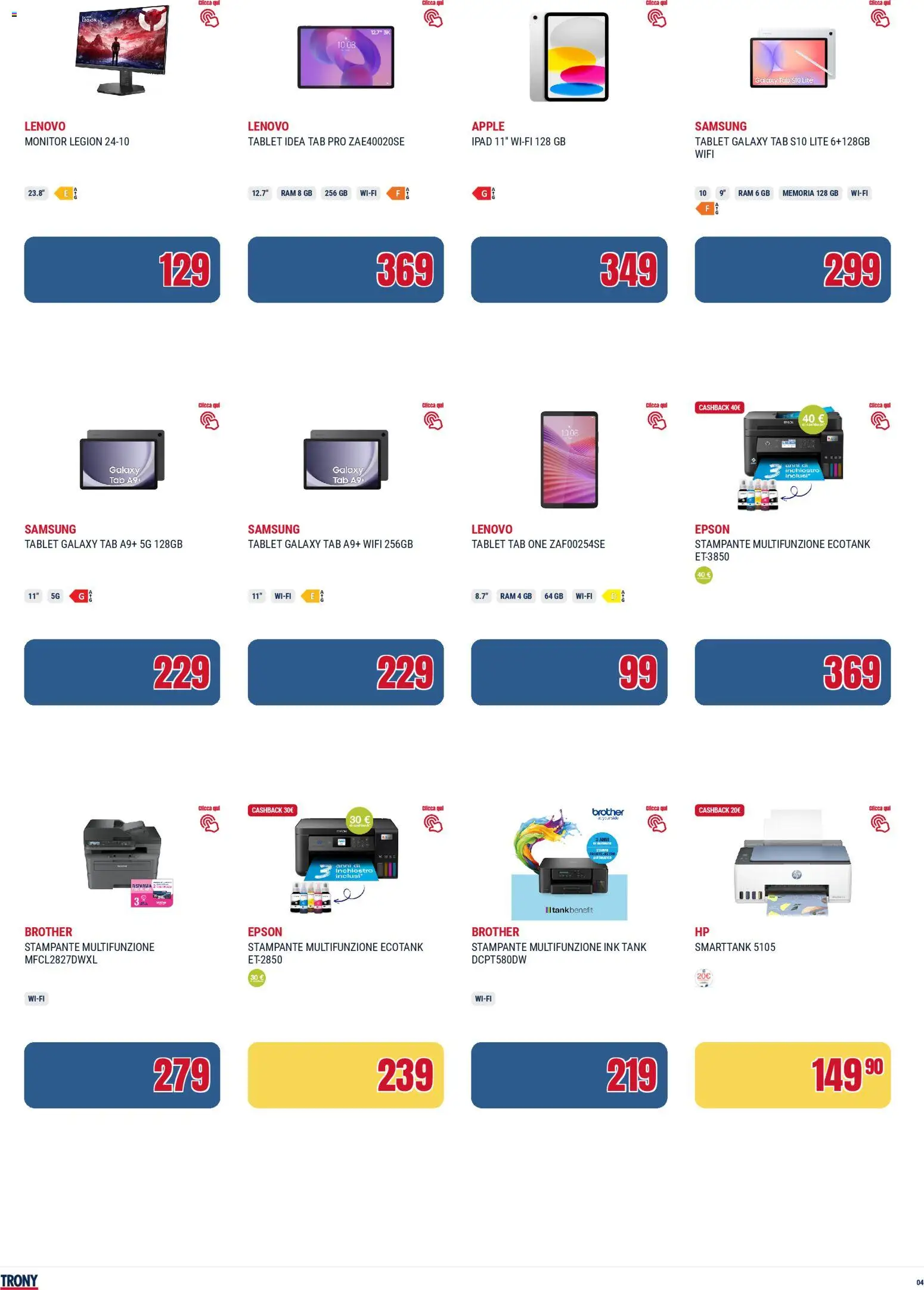 Volantino Trony del 30.10.2025 | Pagina: 4