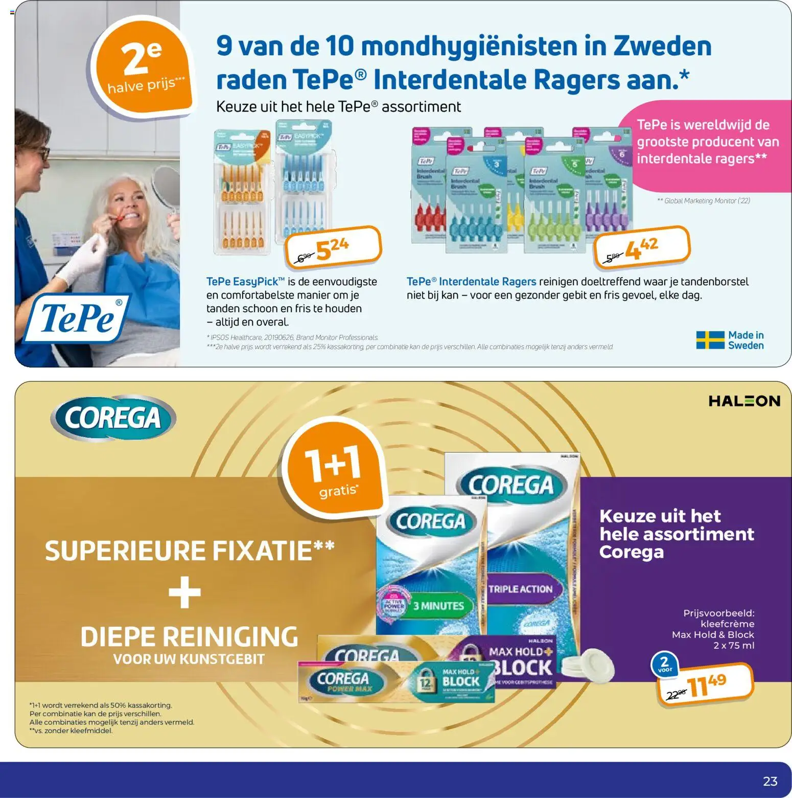 {H1} | Pagina: 23 | Producten: Tandenborstel, Overal, Kan, Monitor