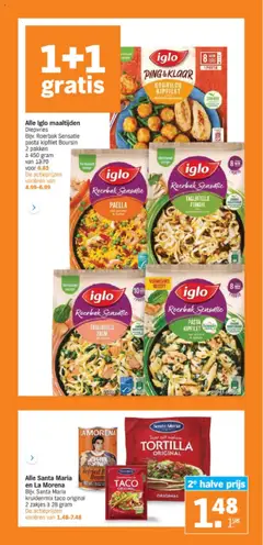  | Pagina: 23 | Producten: Pasta, Zalm, Taco, La