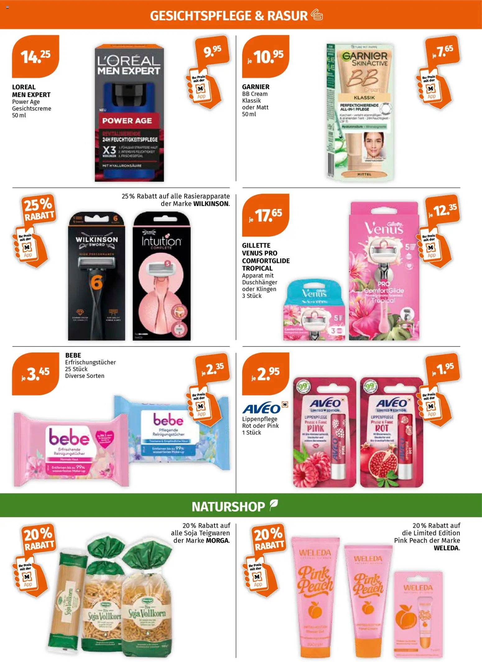 Müller aktionen – gültig ab 23.04.2026 | Seite: 3 | Produkte: Bb cream, Reinigungstücher, Lip Balm, Pasta