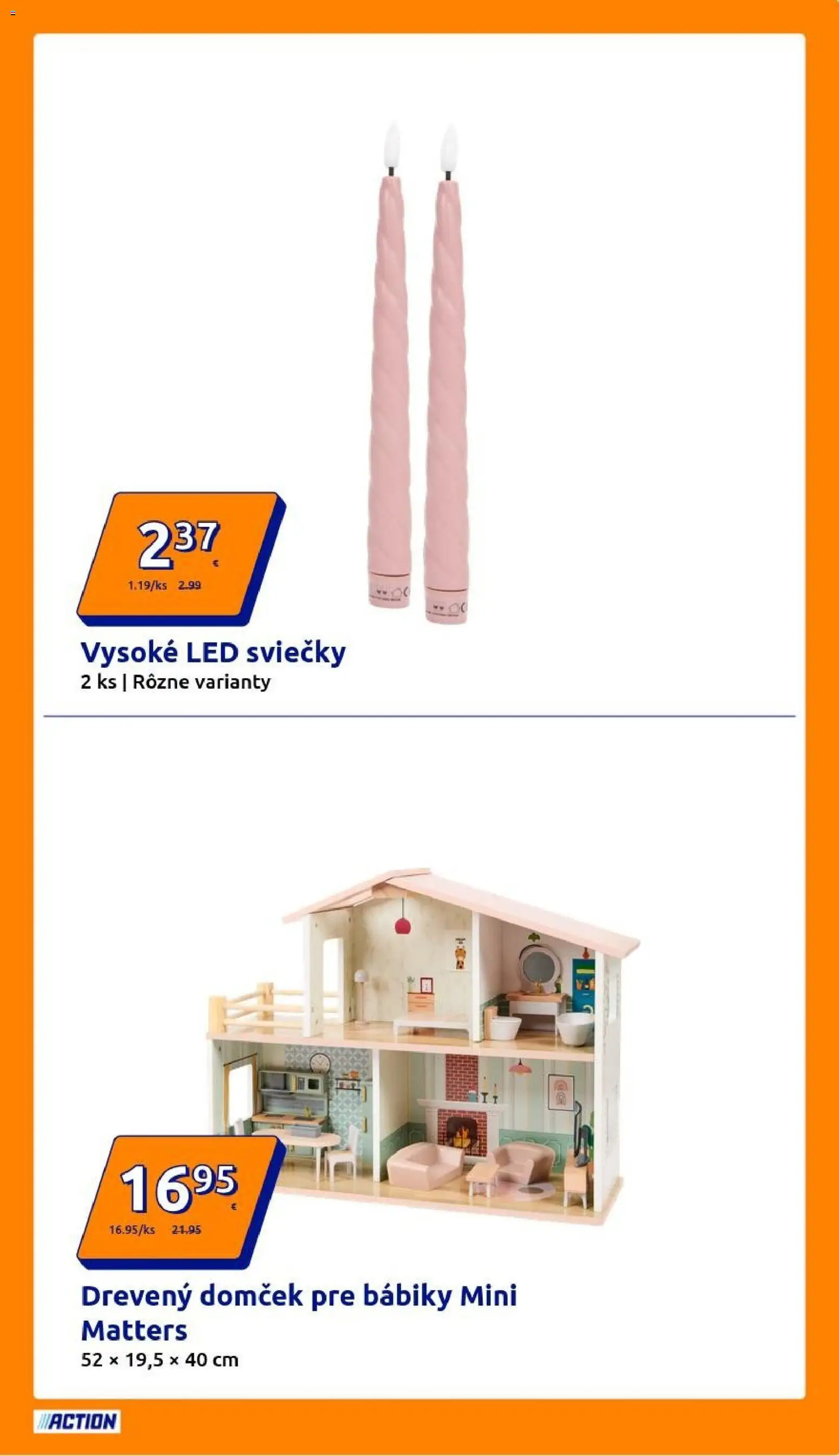 Nové Action akcie – leták je platný od 24.12.2025 | Strana: 7 | Produkty: Led, Sviečky