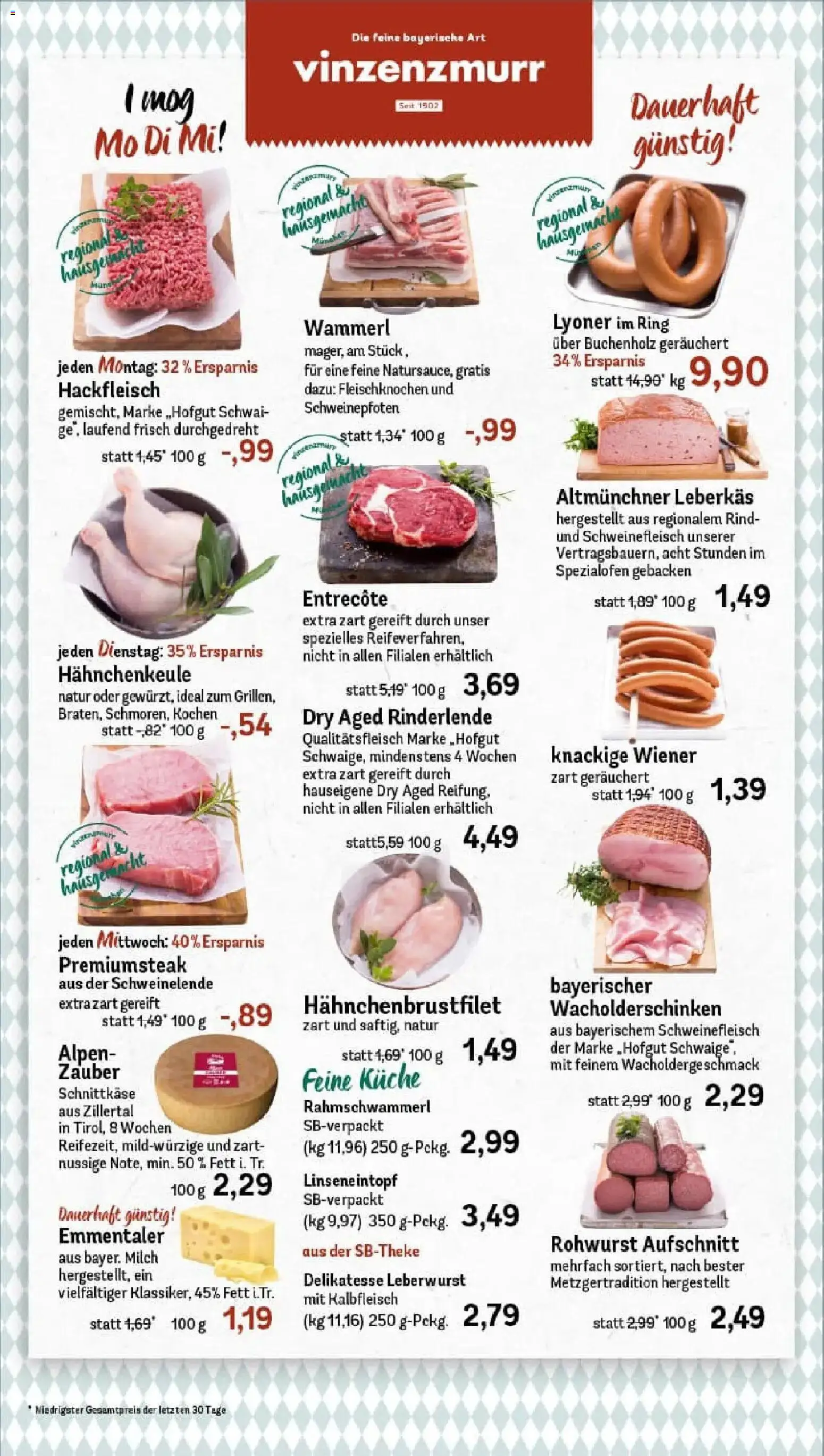 Rewe prospekt Ebersberg	 – gültig ab 10.11.2025 | Seite: 8 | Produkte: Milch, Küche, Schweinefleisch, Steak