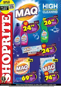Shoprite specials catalogue – valid from 20.04.2026