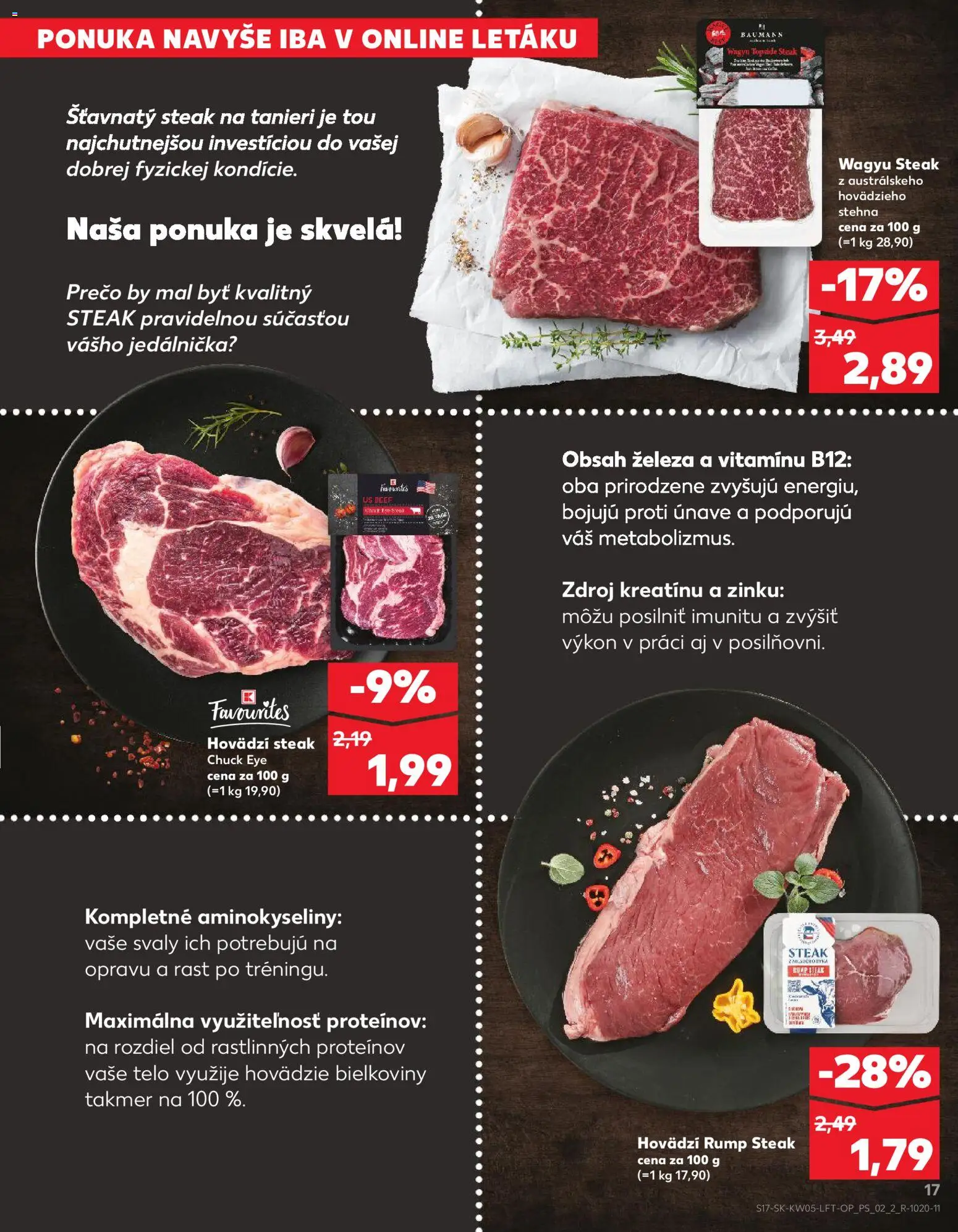 Kaufland SK akciós ujság - amely érvényes a következő dátumtól: 29.01.2026 | Oldal: 17