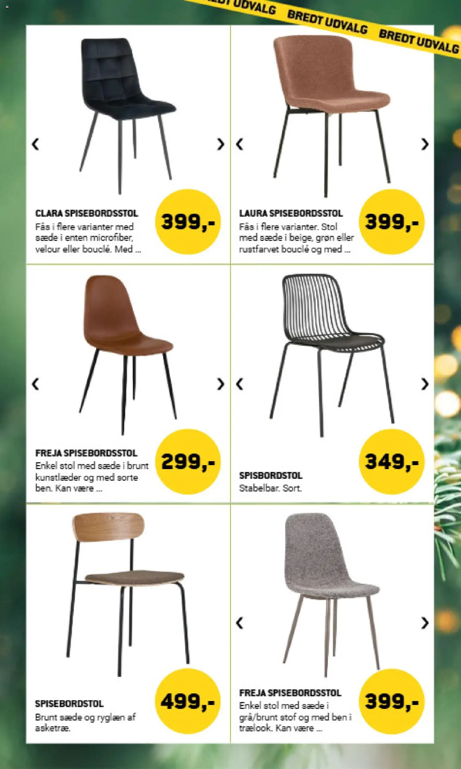 XL-BYG tilbudsavis – gyldig fra 07.11.2025 | Side: 13 | Produkter: Stol, Stof