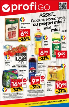 Catalog Profi Go – previzualizare al pliantului de la Profi valabil de la 23.07.2025