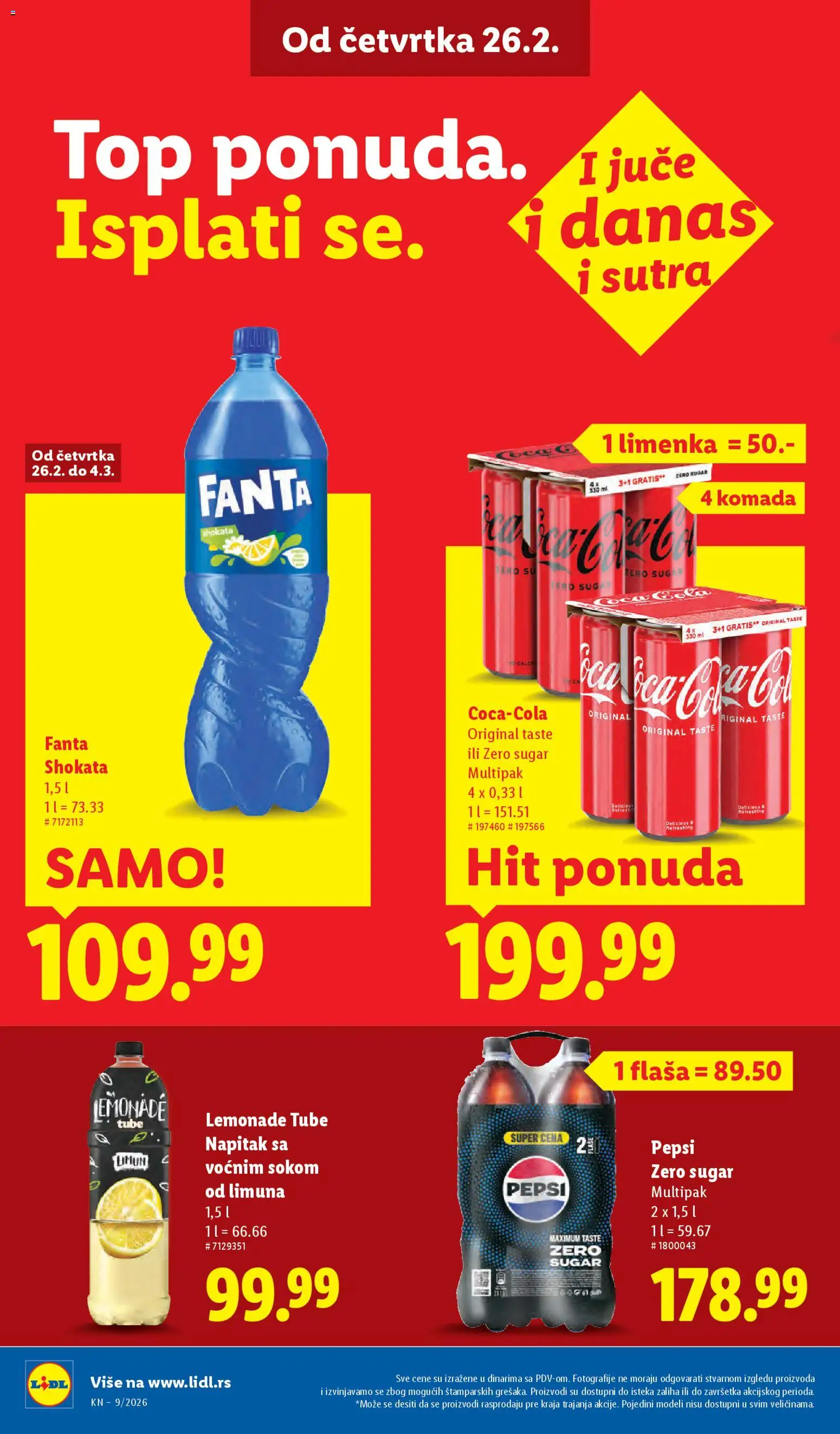 Lidl katalog - važi od 26.02.2026 | Strana: 30 | Proizvode: Viski, Pica, Pivo