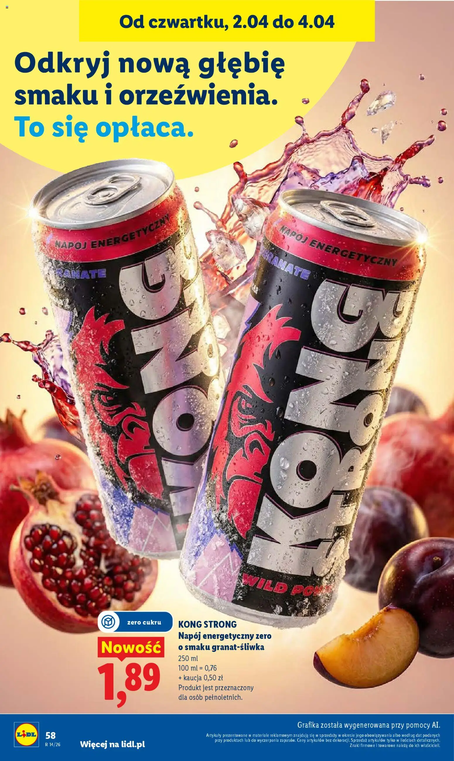 🔥Gazetka Lidl od 02.04.2026: Ceny, które musisz zobaczyć! 🤯💯 | Polska