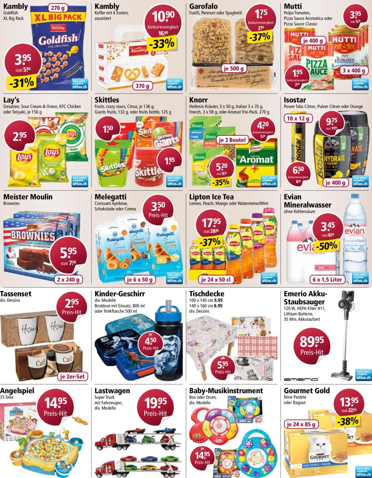 Otto's Aktionen ab 20.08.2025 | Seite: 2 | Produkte: Box, Schokolade, Pizza, Koffer