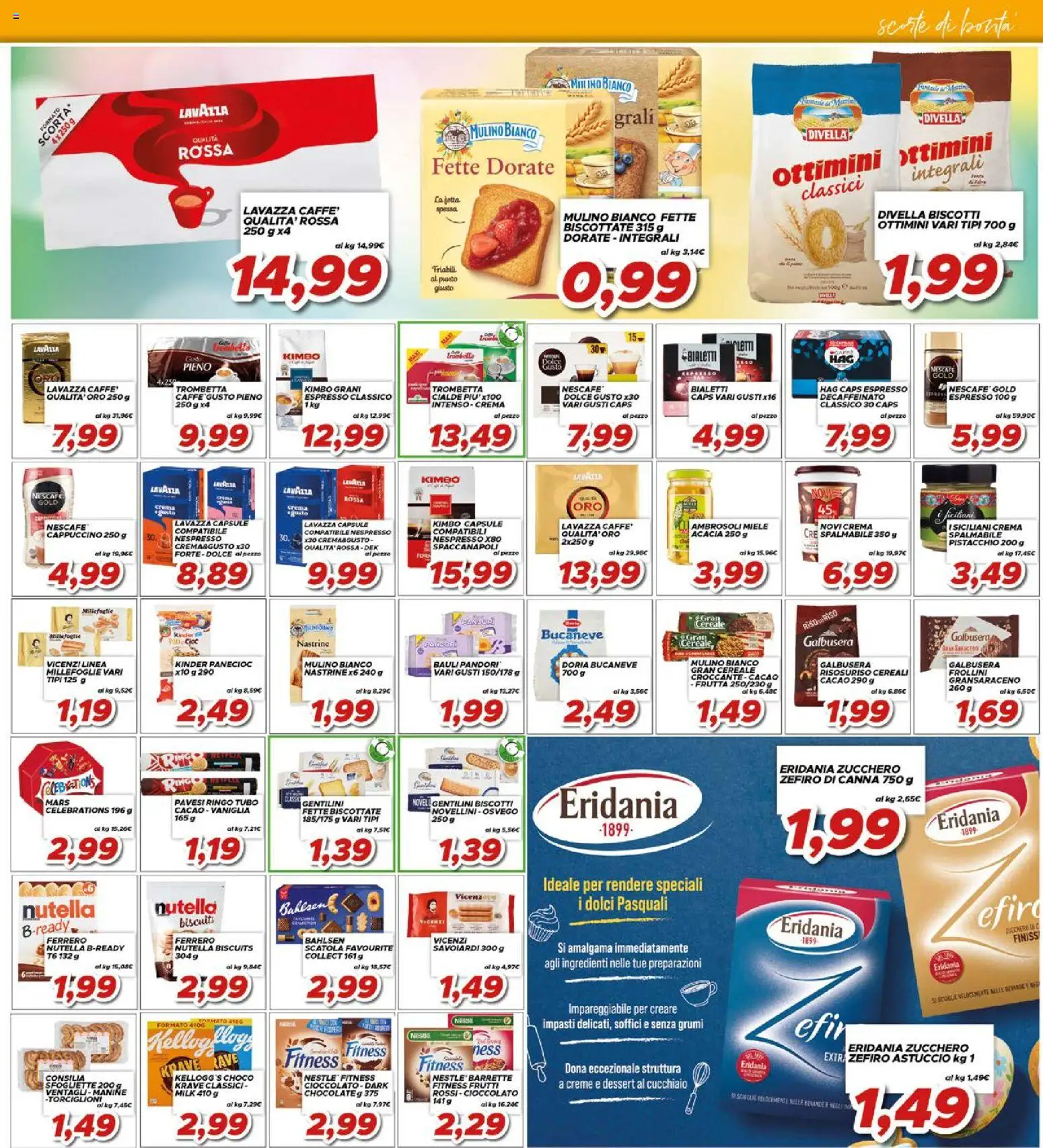 Volantino Ma Supermercati del 27.03.2026 | Pagina: 19 | Prodotti: Cereali, Frutta, Tubo, Savoiardi