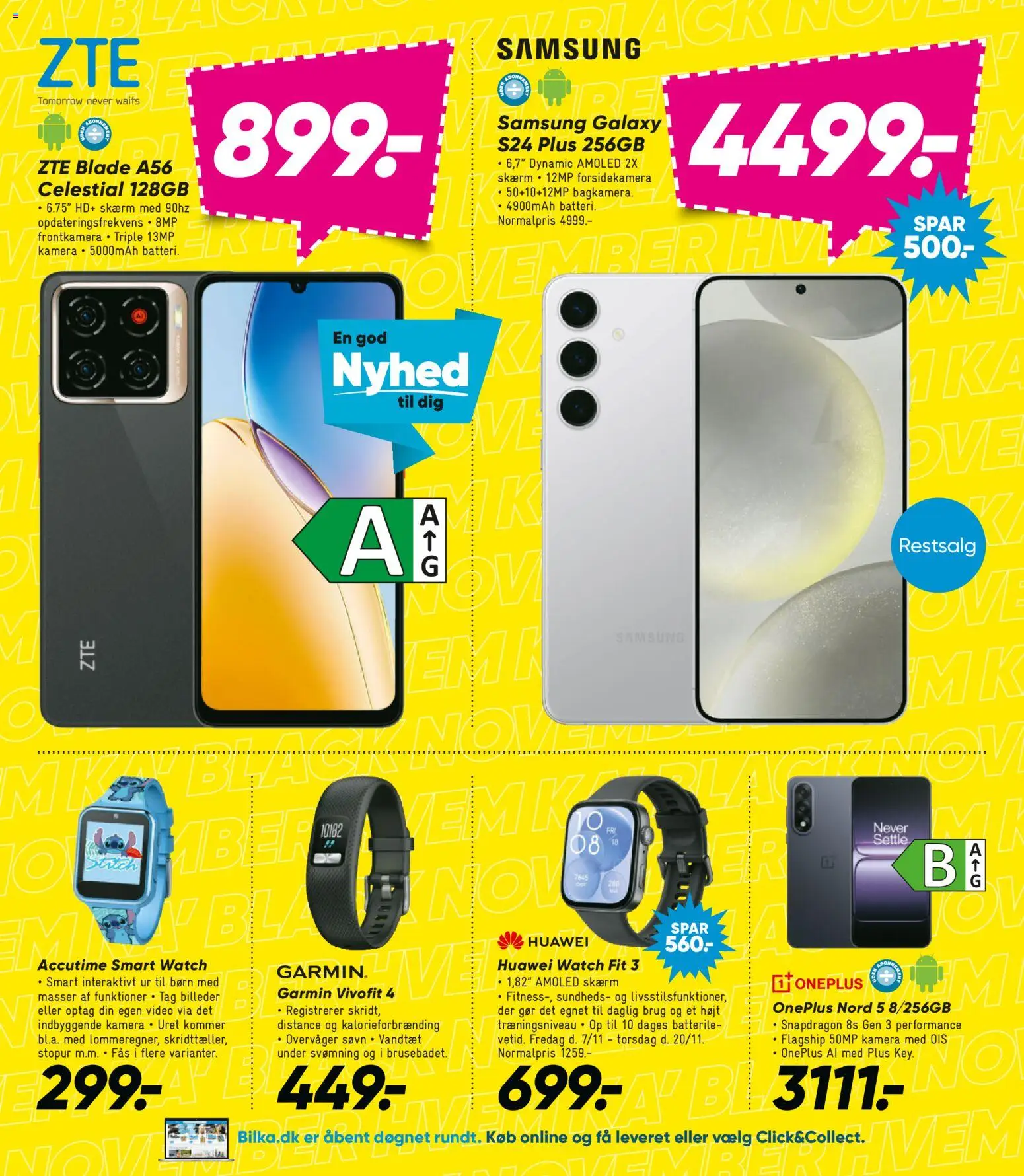 Bilka tilbudsavis – gyldig fra 07.10.2025 | Side: 13 | Produkter: Skærm, Ur, Video, Kamera