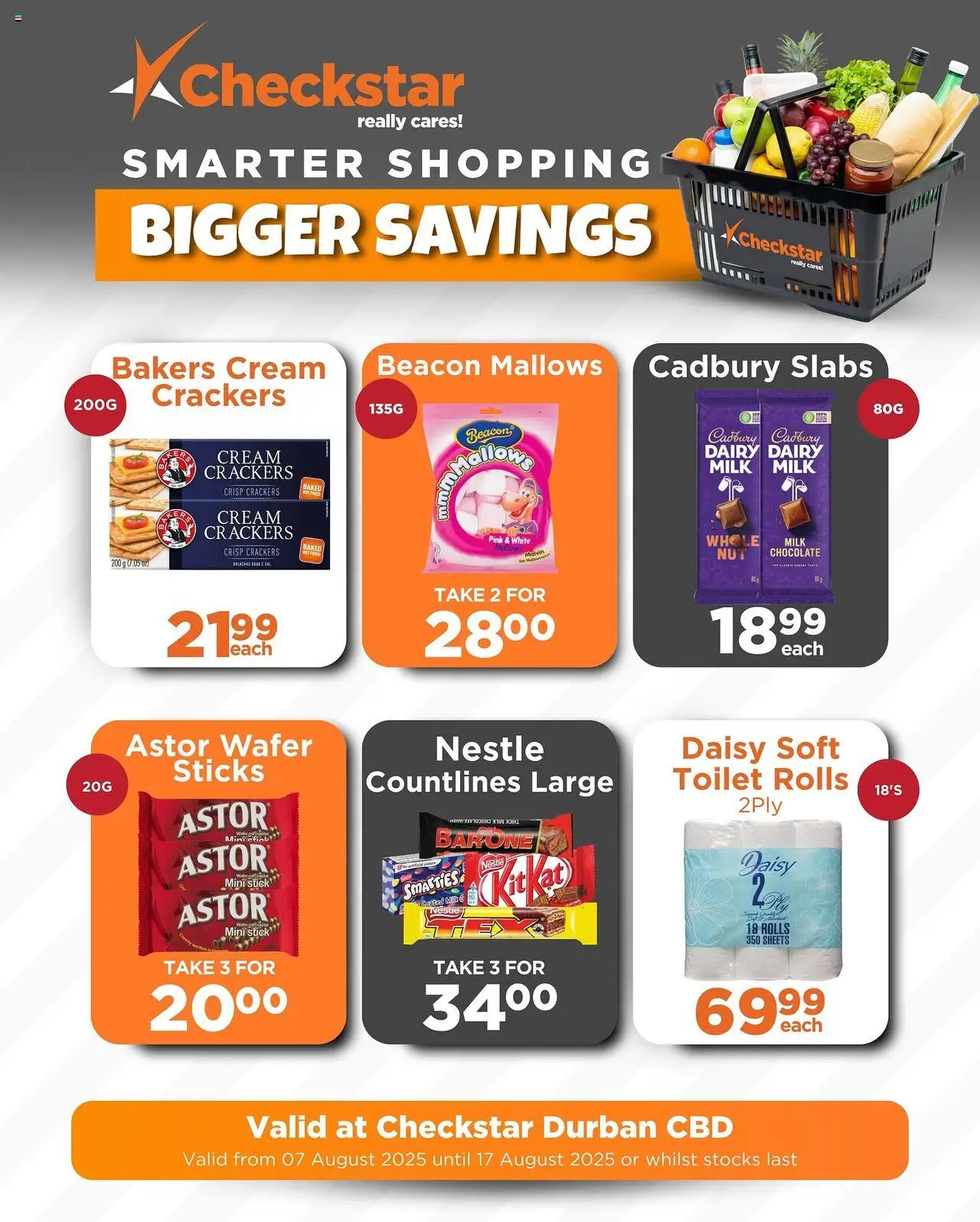Check Star Specials │ valid from 07.08.2025 | Page: 12 | Products: Toilet, Milk, Chocolate, Cream