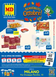 Anteprima del volantino MD Discount Udine catalogo valido a partire dal 07.10.2025