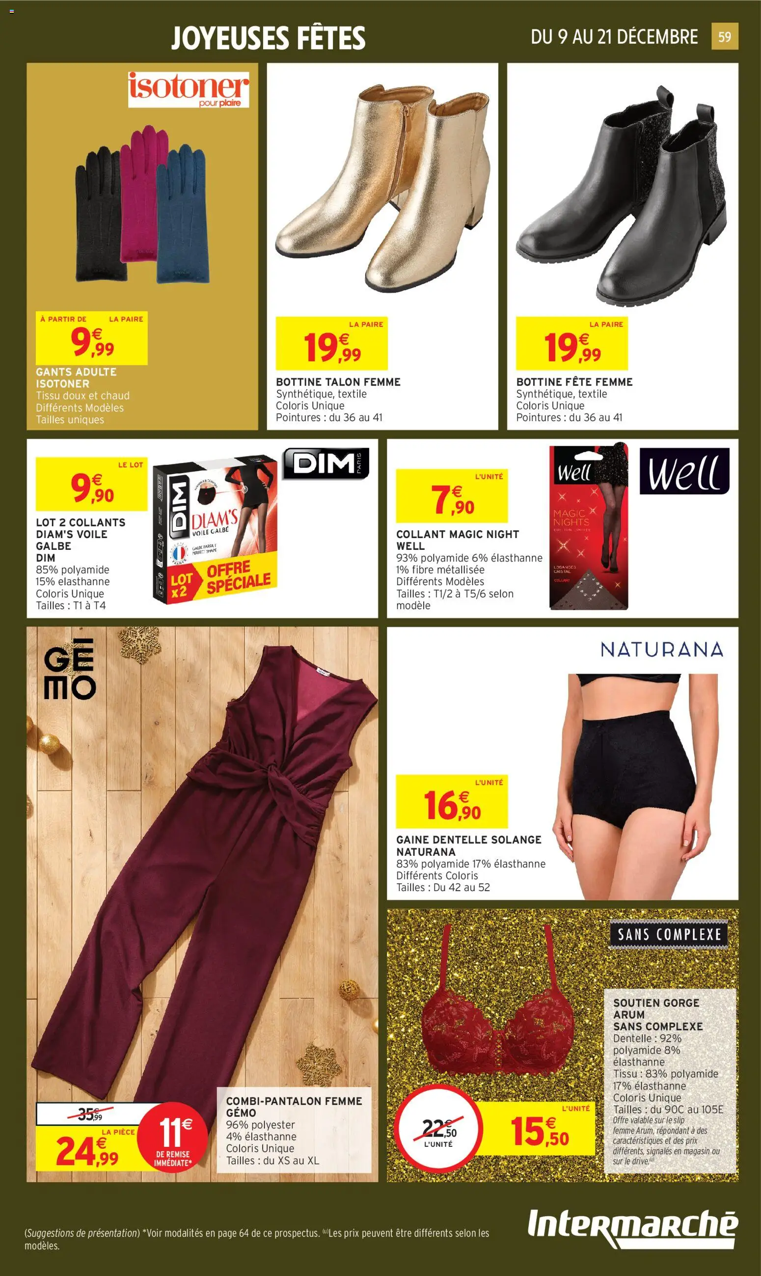 {H1} | Page: 59 | Produits: Collants, Gants