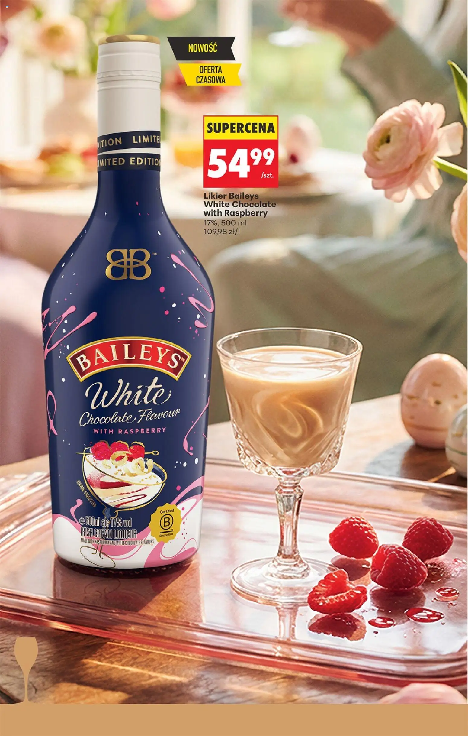 Biedronka Polsko leták - Czas na toast od 23.03.2026 | Strana: 42 | Produkty: Irish cream, Baileys