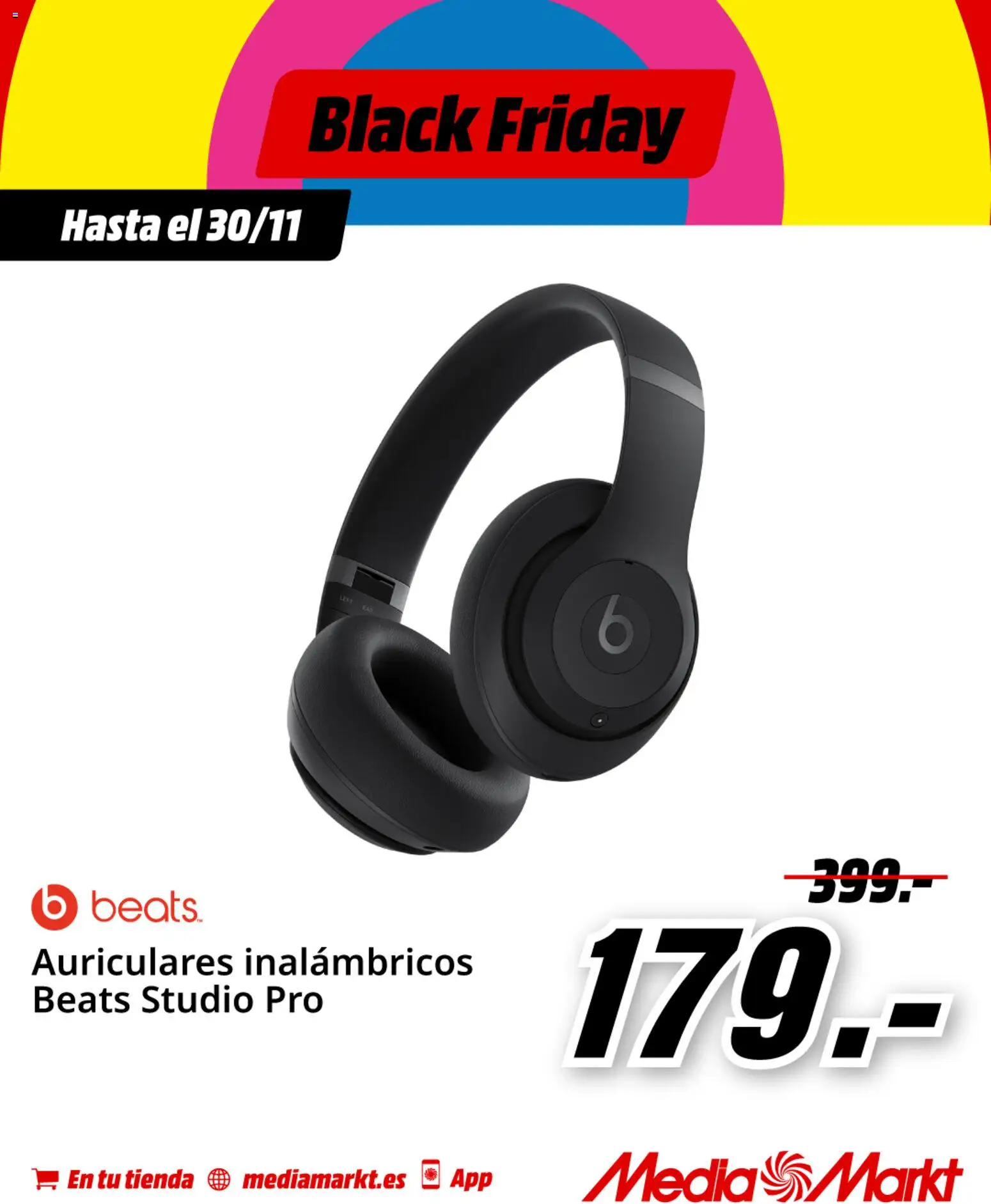 Media Markt Black Friday │ válido desde el 25.11.2025 | Página: 2 | Productos: Auriculares