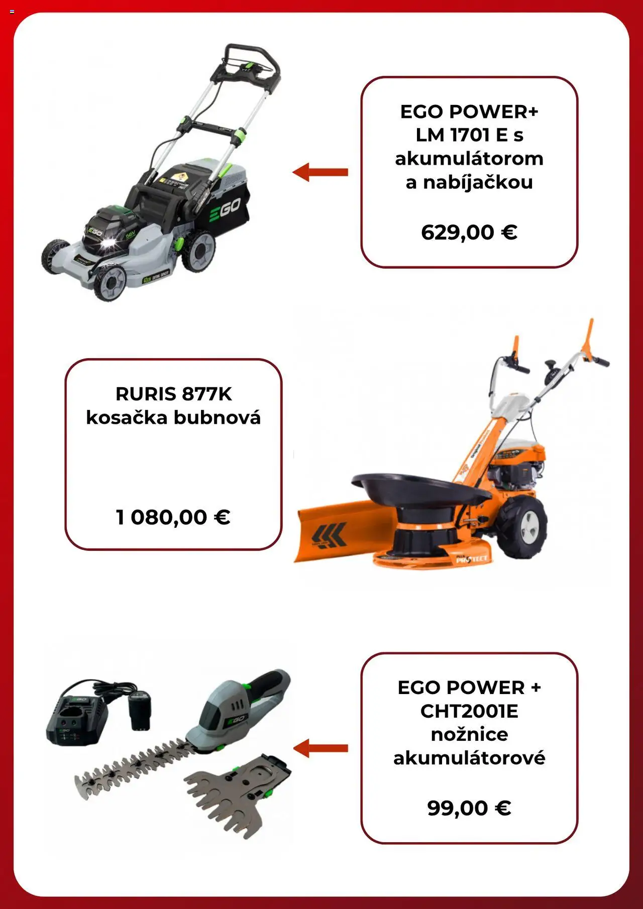 Domoss leták │ platný od 04.07.2025 | Strana: 4 | Produkty: Kosačka