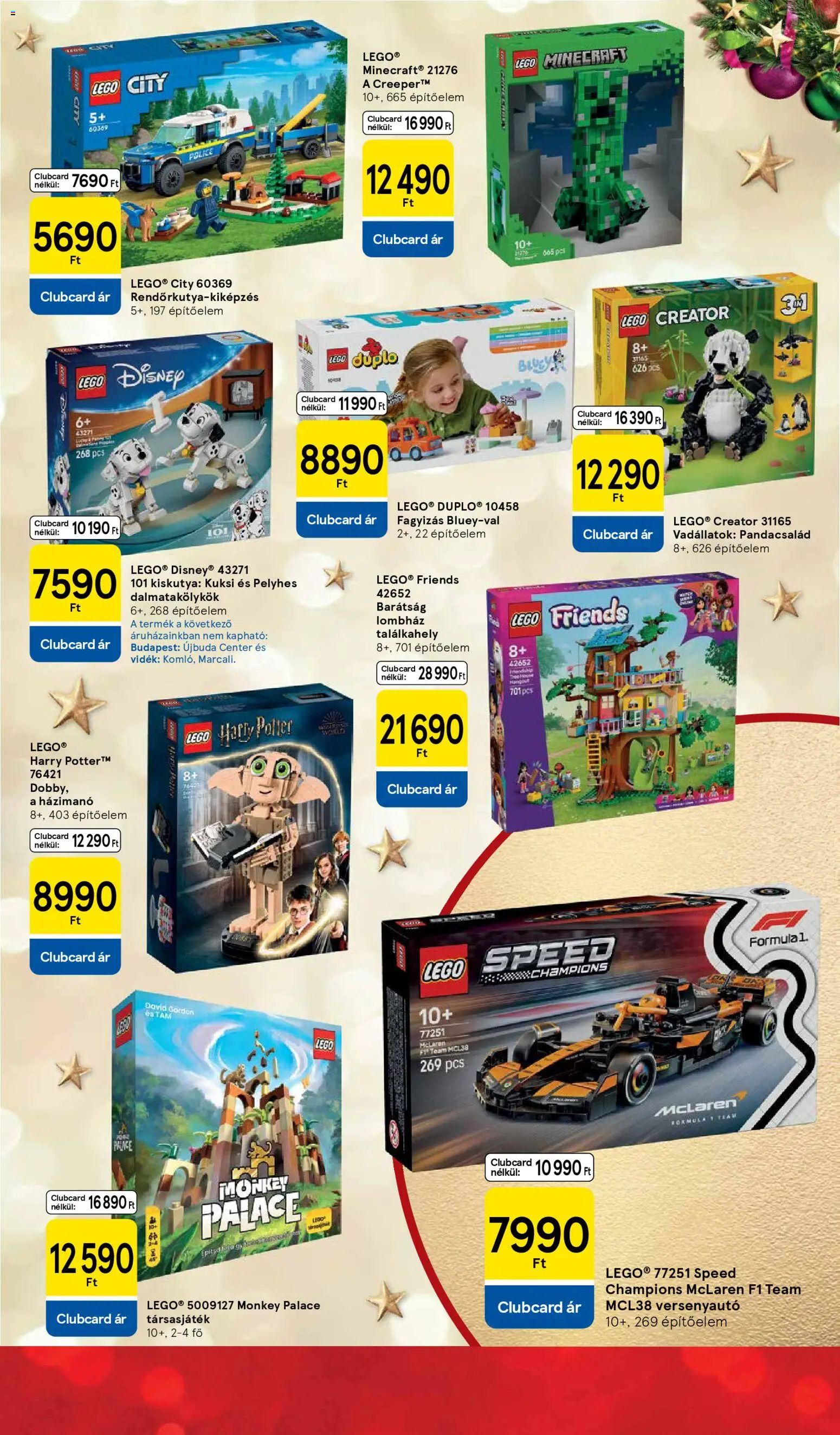 Tesco akciós ujság - amely érvényes a következő dátumtól: 26.11.2025 | Oldal: 27 | Termékek: Duplo, Társasjáték