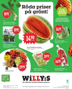 Willys reklamblad aktuell från 11.08.2025 | Sida: 8 | Produkter: Galler, Gräslök, Vitkål, Salladslök