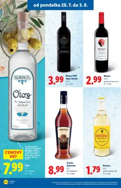 Lidl leták │ platný od 28.07.2025 | Strana: 32 | Produkty: Víno, Červené víno, Aperitív