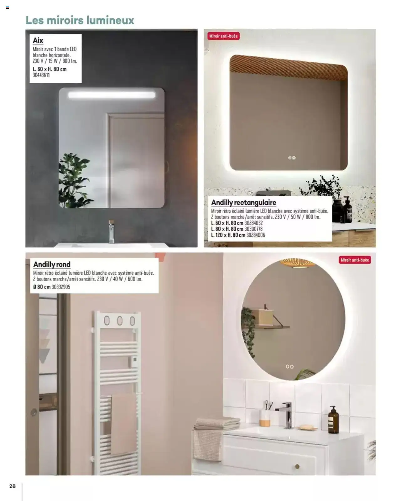  | Page: 28 | Produits: Miroir