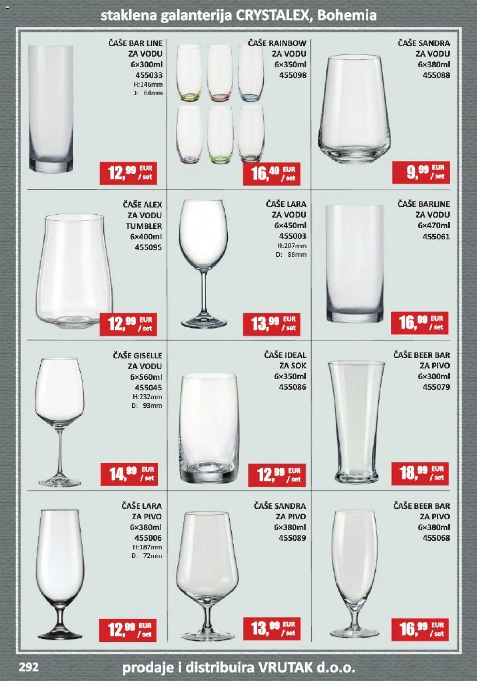 Vrutak katalog | vrijedi od 01.11.2025 | Stranica: 292 | Proizvodi: Sok, Pivo, Čaše