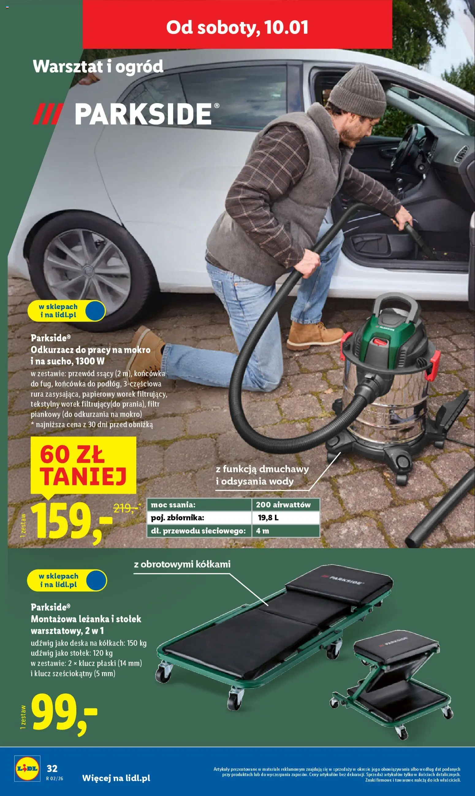 Lidl Katalog od 05.01.2026 | Strona: 36 | Produkty: Odkurzacz, Cleaner