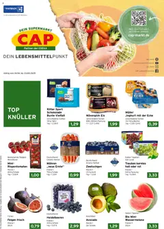 CAP Markt Prospekt 	 - gültig ab dem 18.08.2025 | Seite: 1