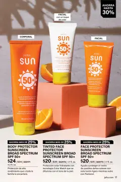 JAFRA folleto │ válido desde el 01.07.2025 | Página: 17 | Productos: Protector solar, Body