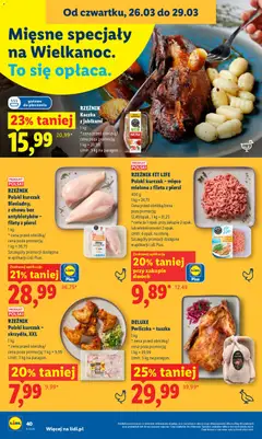 Pogląd oferty "RZEŹNIK FIT LIFE Polski kurczak - mięso mielone z fileta z piersi, Polski kurczak - mięso mielone z fileta z piersi, 400 g" - ważna od 26.03.2026 | Strona: 40