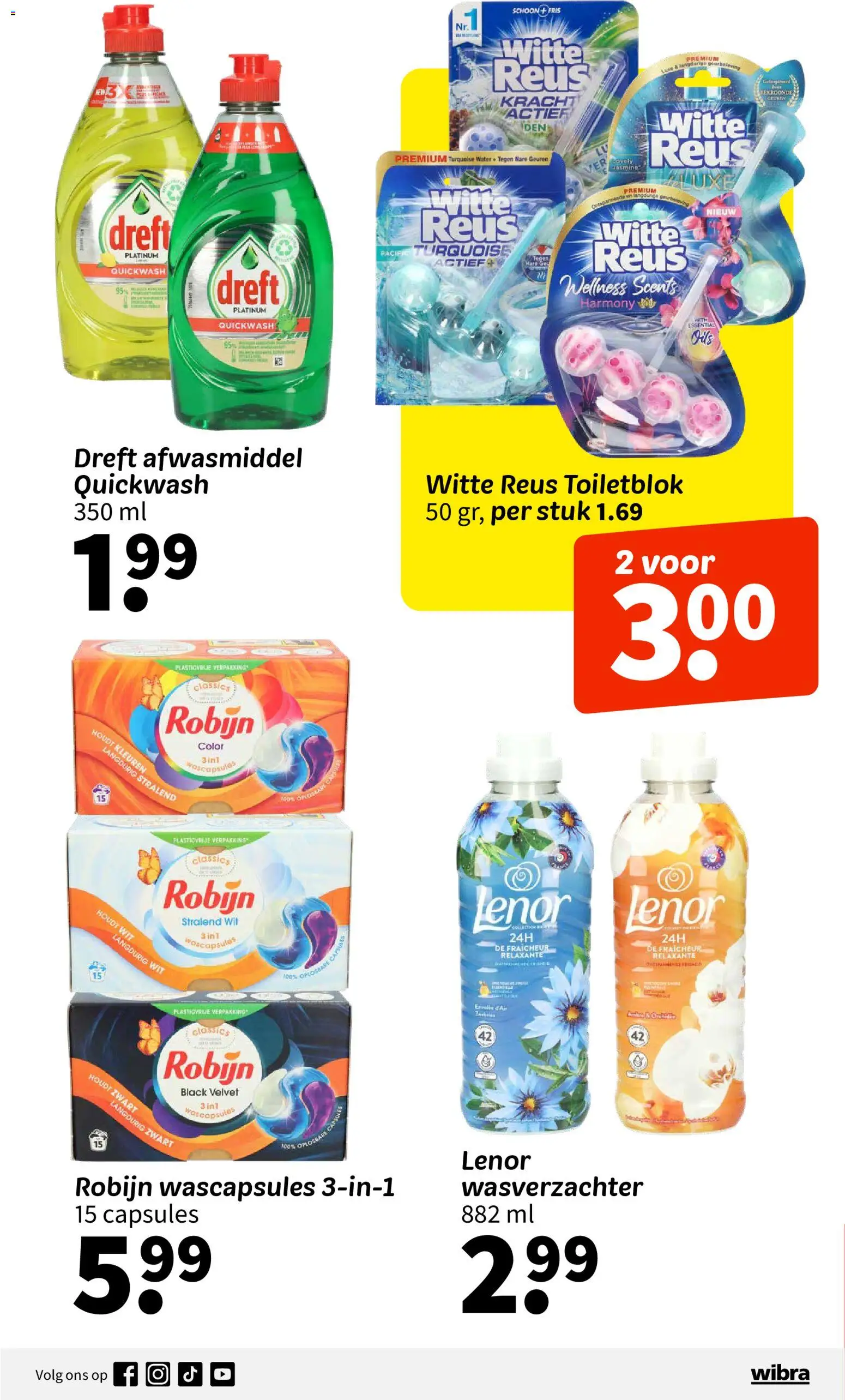 {H1} | Pagina: 14 | Producten: Robijn, Geuren, Afwasmiddel, Festék