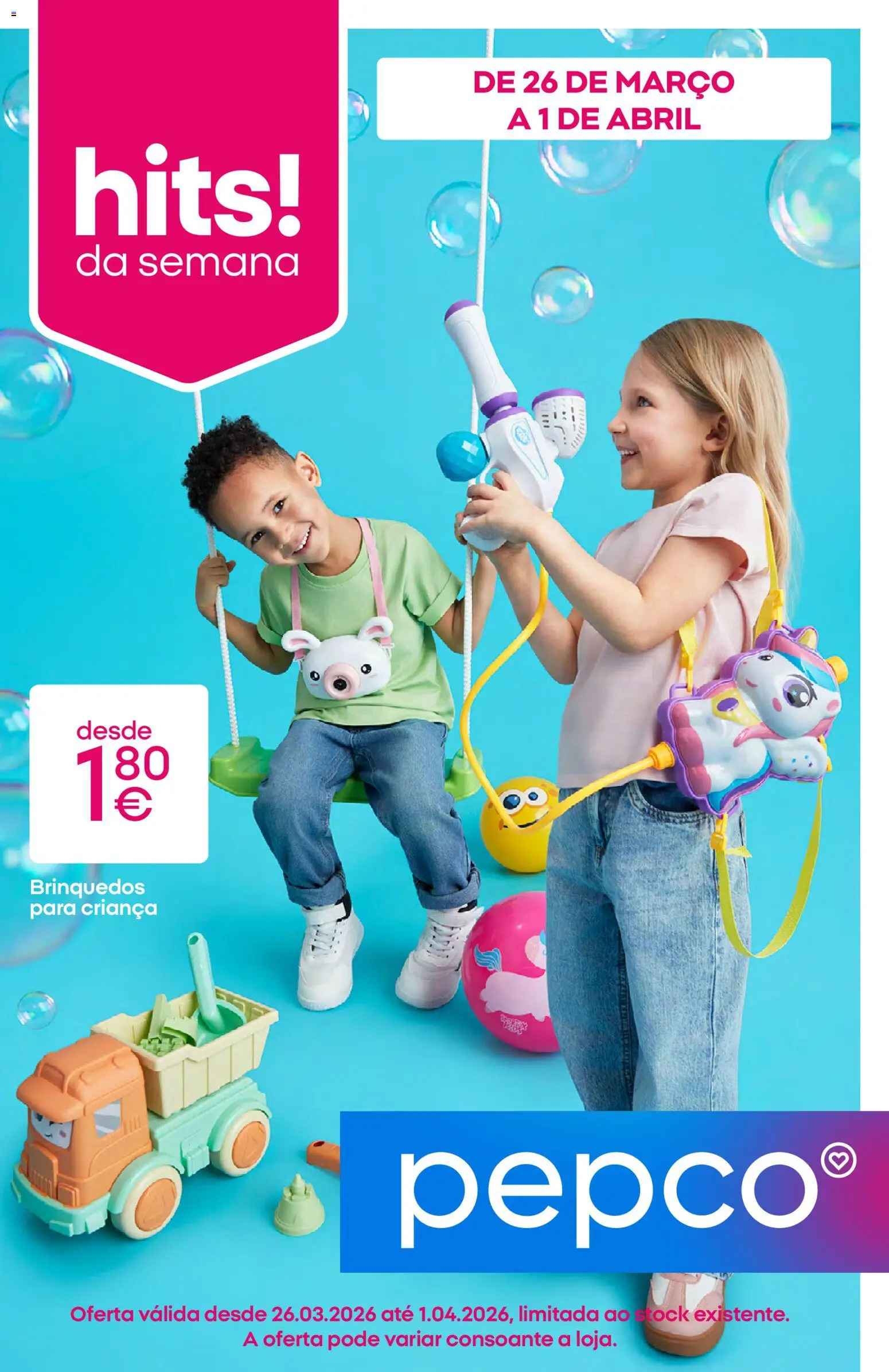 Pepco folheto │ válido de 26.03.2026 | Página: 1